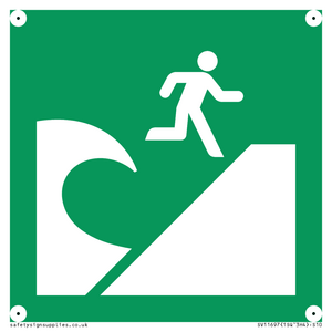 E062 safe condition tsunami evacuation area